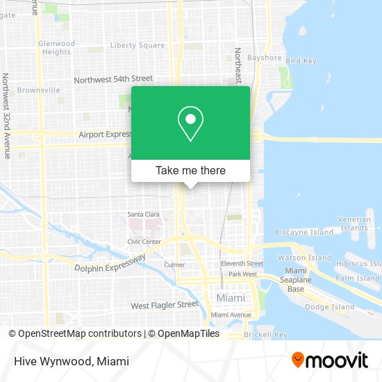 Hive Wynwood map