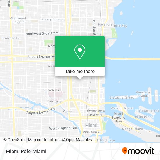 Miami Pole map
