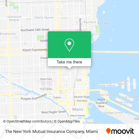 The New York Mutual Insurance Company map