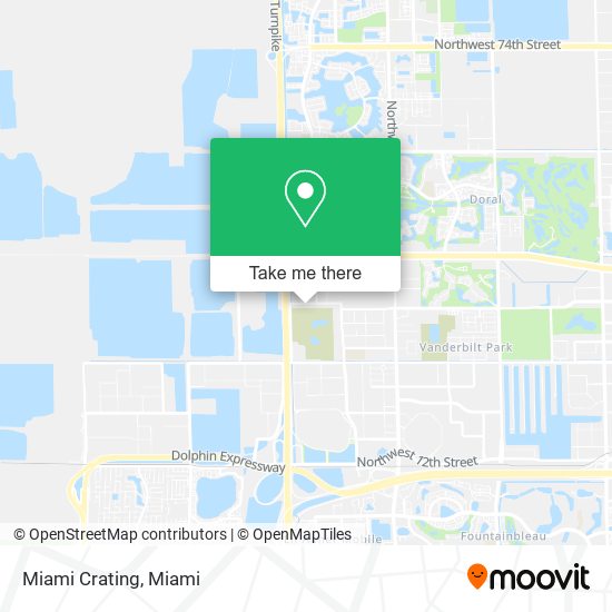 Miami Crating map