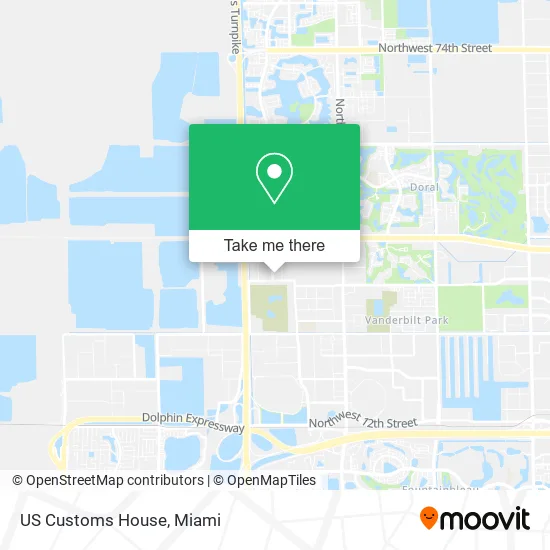 US Customs House map