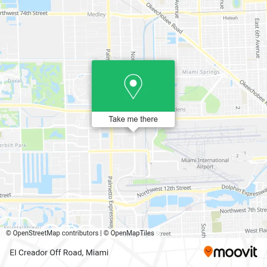 El Creador Off Road map