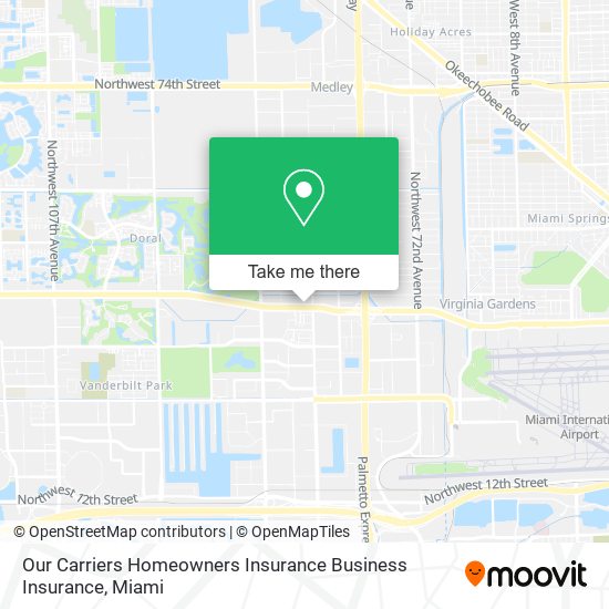 Mapa de Our Carriers Homeowners Insurance Business Insurance