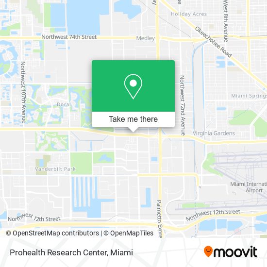 Mapa de Prohealth Research Center