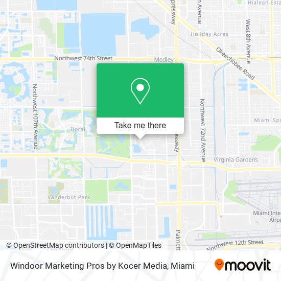 Windoor Marketing Pros by Kocer Media map