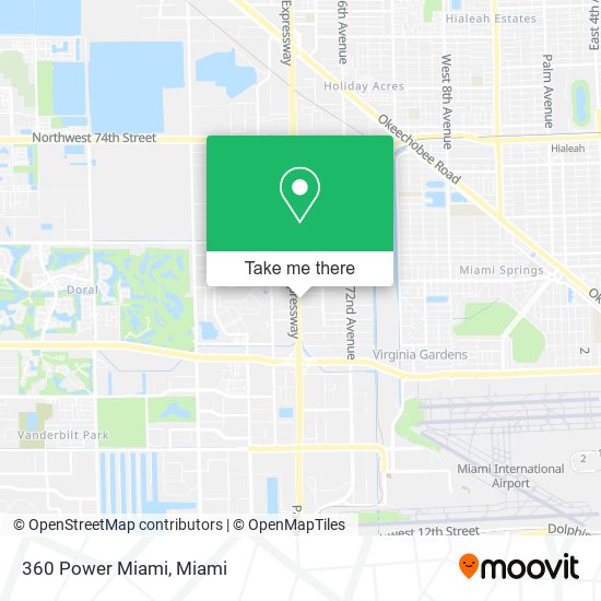 360 Power Miami map