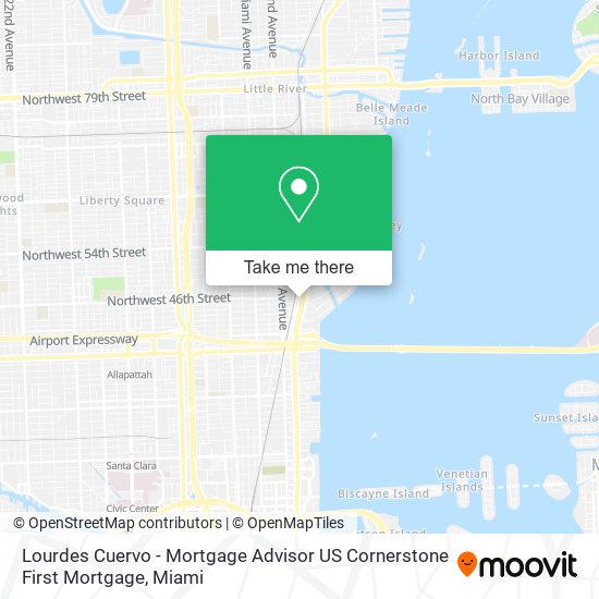 Mapa de Lourdes Cuervo - Mortgage Advisor US Cornerstone First Mortgage