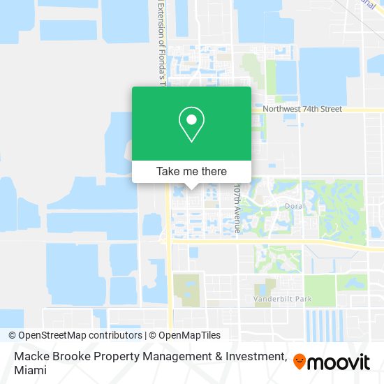 Macke Brooke Property Management & Investment map