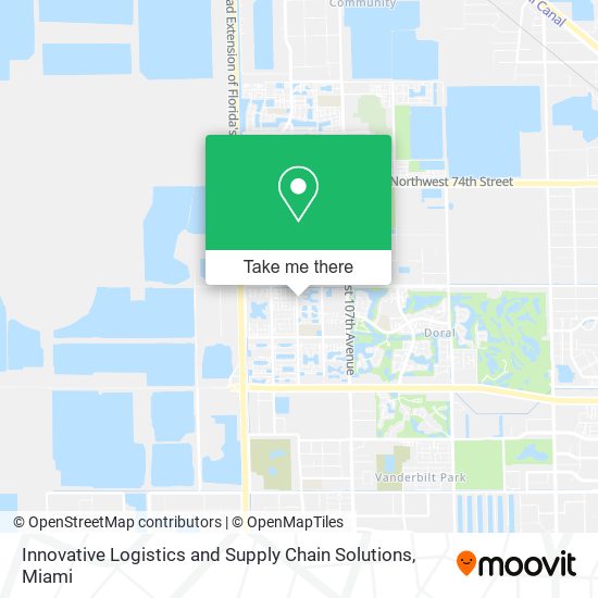 Innovative Logistics and Supply Chain Solutions map