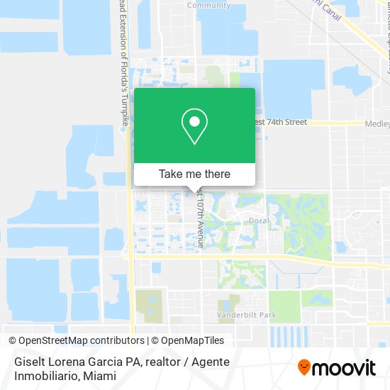 Giselt Lorena Garcia PA, realtor / Agente Inmobiliario map