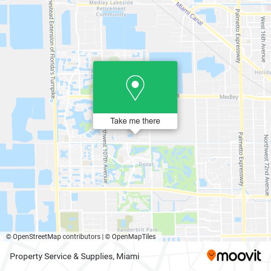 Property Service & Supplies map