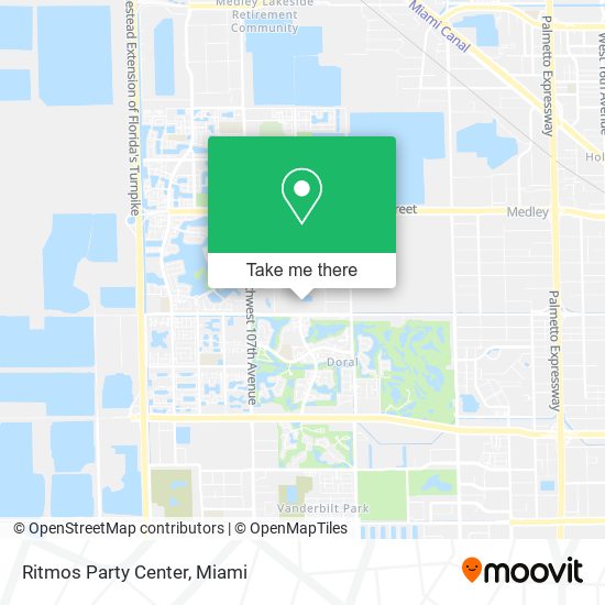 Ritmos Party Center map