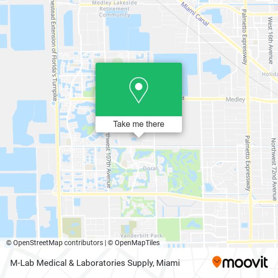 M-Lab Medical & Laboratories Supply map