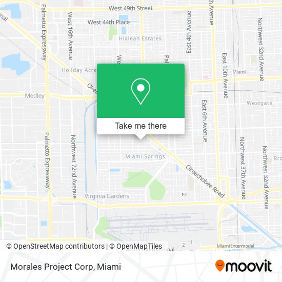 Mapa de Morales Project Corp