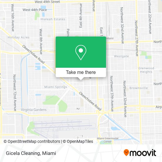 Gicela Cleaning map