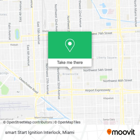 smart Start Ignition Interlock map