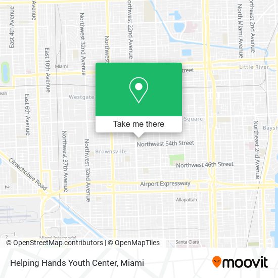 Mapa de Helping Hands Youth Center