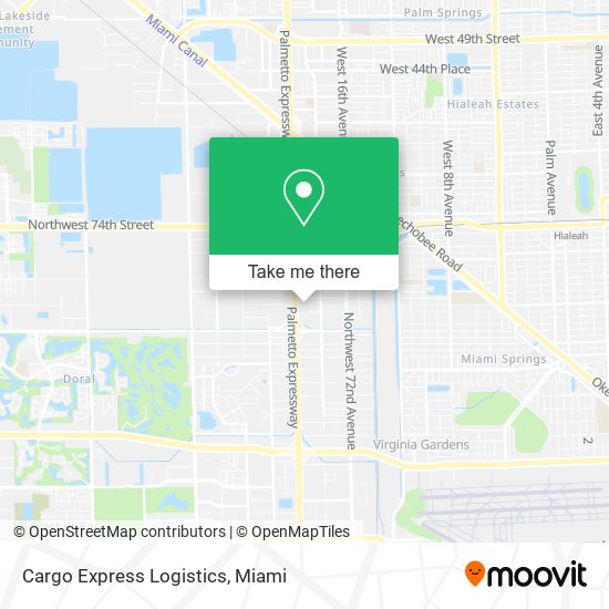 Cargo Express Logistics map