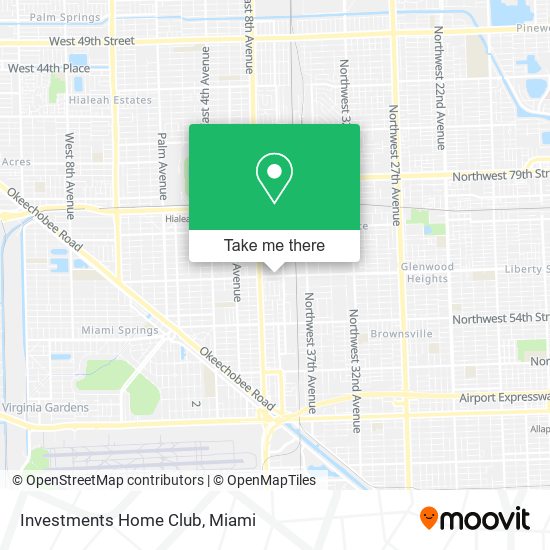 Mapa de Investments Home Club