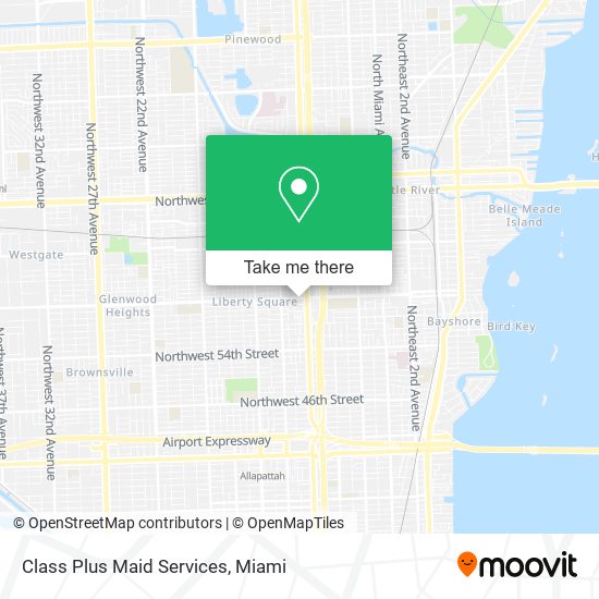 Class Plus Maid Services map