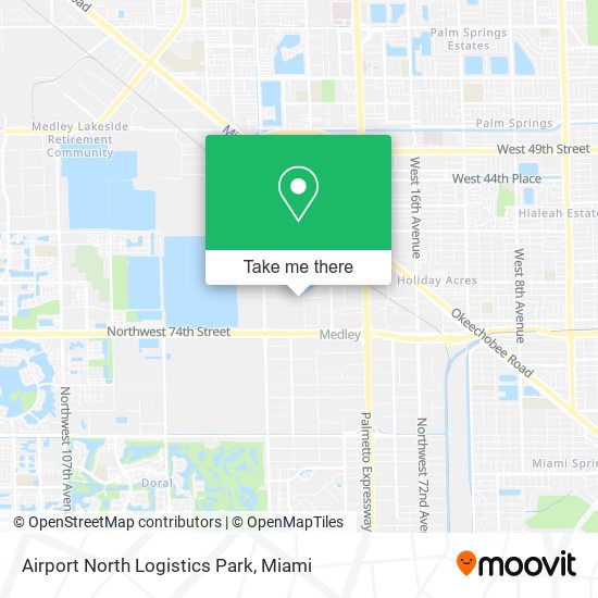 Airport North Logistics Park map