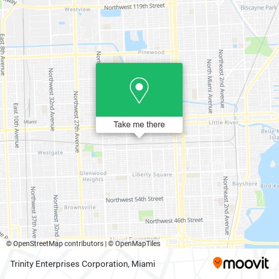Trinity Enterprises Corporation map
