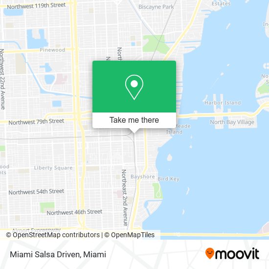 Miami Salsa Driven map
