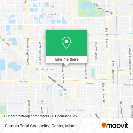 Cambio Total Counseling Center map