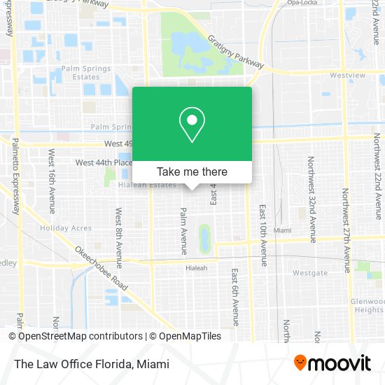 Mapa de The Law Office Florida