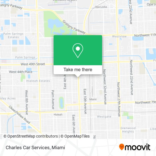 Charles Car Services map