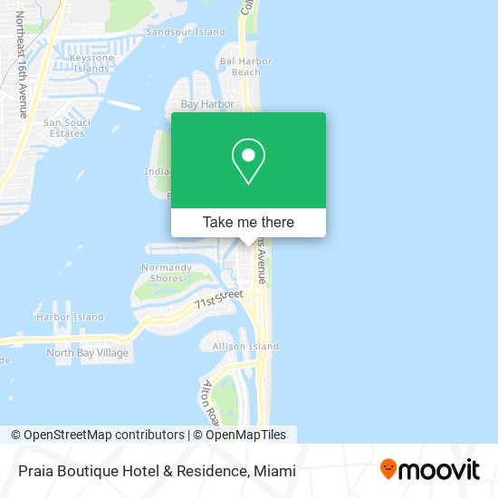 Praia Boutique Hotel & Residence map