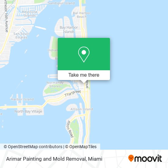 Arimar Painting and Mold Removal map