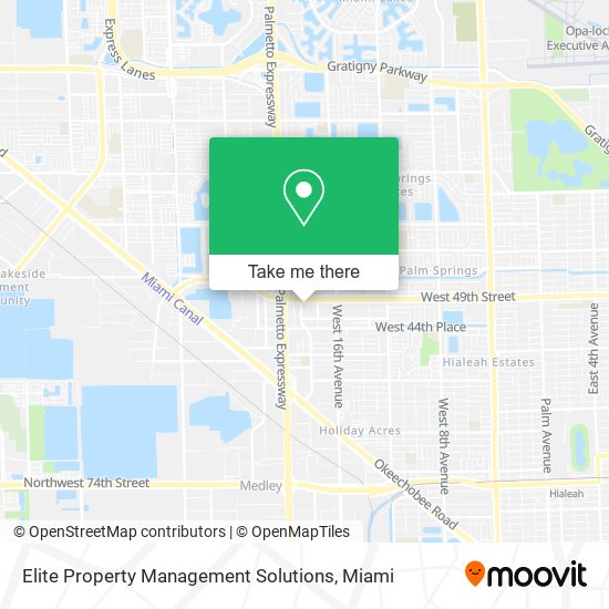 Mapa de Elite Property Management Solutions
