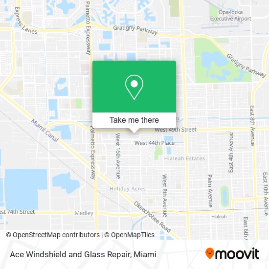 Ace Windshield and Glass Repair map