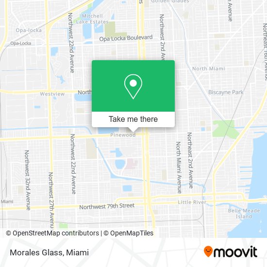 Mapa de Morales Glass