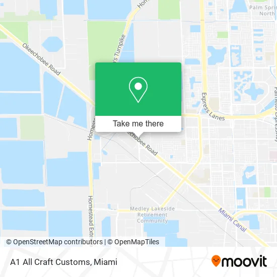 A1 All Craft Customs map