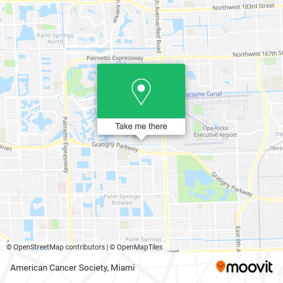 Mapa de American Cancer Society