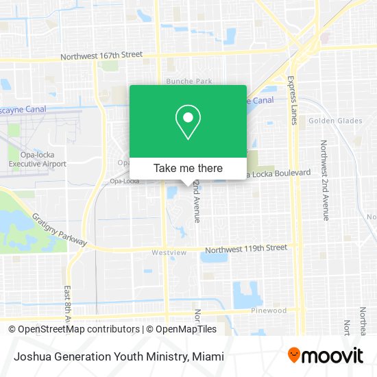 Joshua Generation Youth Ministry map