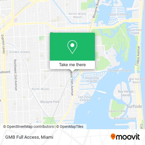 GMB Full Access map