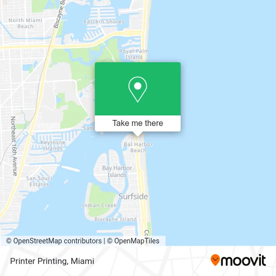 Printer Printing map