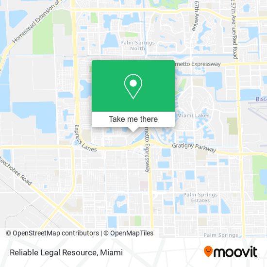 Reliable Legal Resource map