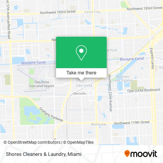 Shores Cleaners & Laundry map