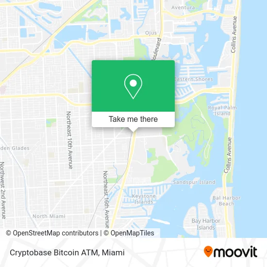 Cryptobase Bitcoin ATM map