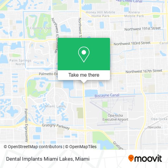Dental Implants Miami Lakes map