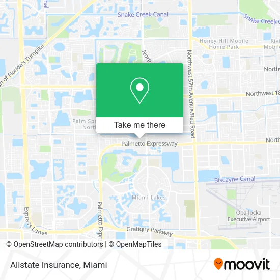 Allstate Insurance map