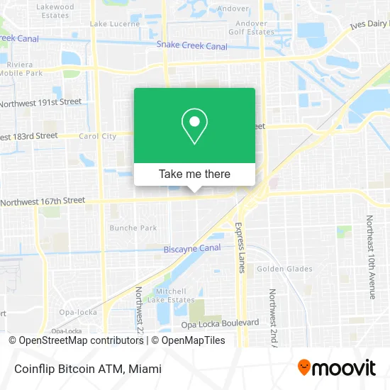 Coinflip Bitcoin ATM map