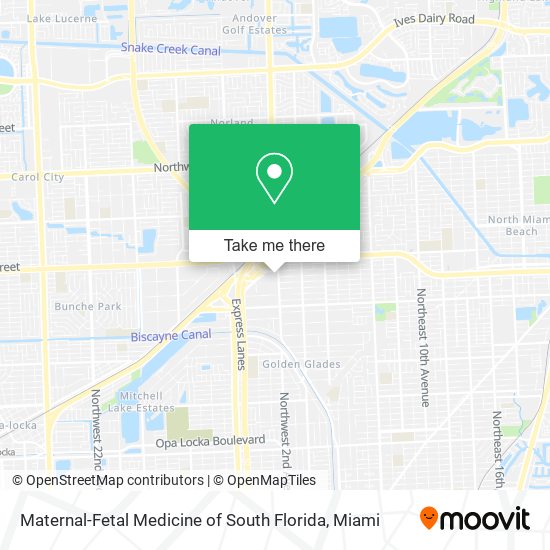 Maternal-Fetal Medicine of South Florida map