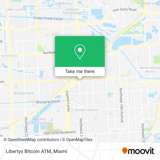 Libertyx Bitcoin ATM map