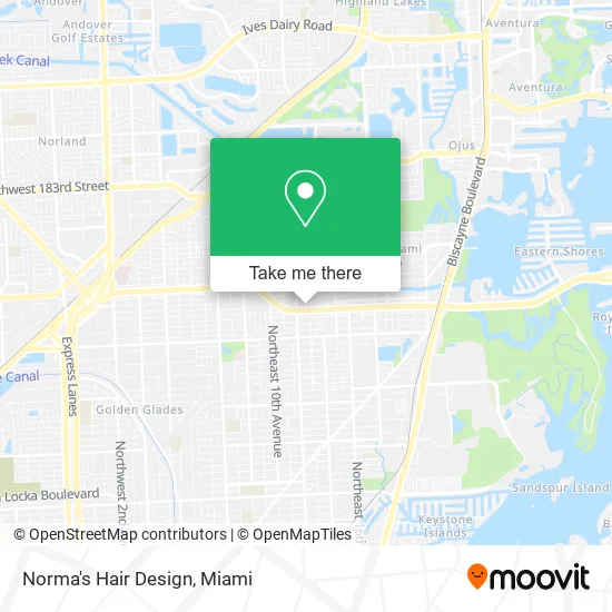 Norma's Hair Design map