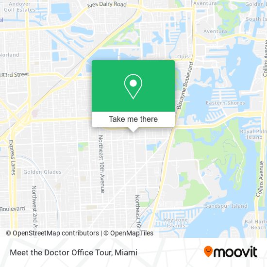 Meet the Doctor Office Tour map